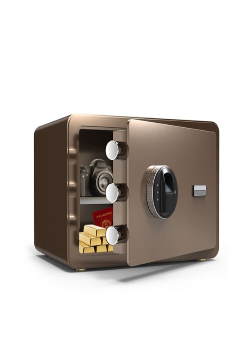 Generic Safe Generic Safe Box with Biometric Fingerprint Lock, A4 Document Size ...