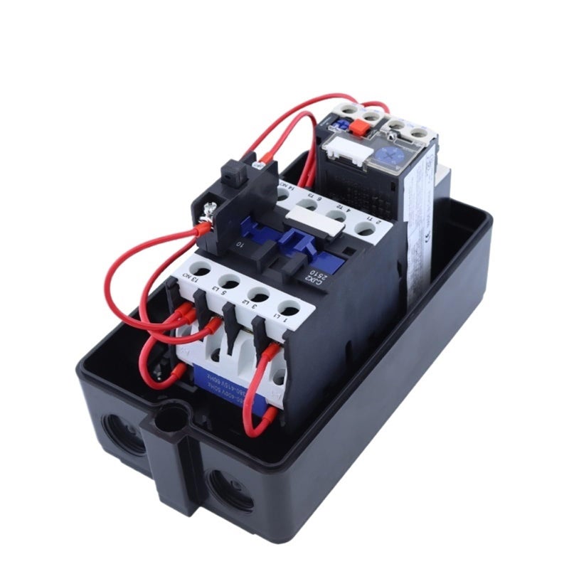 QCX2 25 32 Magnetic Motor Starter Switch Protector 25A 32A 220V Silver - Image 5
