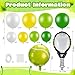 LaRandom 108 Pcs Tennis Party Decorations Tennis Balloon Arch Garland Kit White Green Yellow Foil Latex Balloons for Sports Themed Birthday Women Men Party Decorations Supplies - Image 4