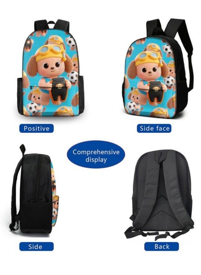 Bright Li Fire Cute cartoon bag set | shoulder + handbag + stationery bag | school season/holiday gift hot recommendation  - Image 3