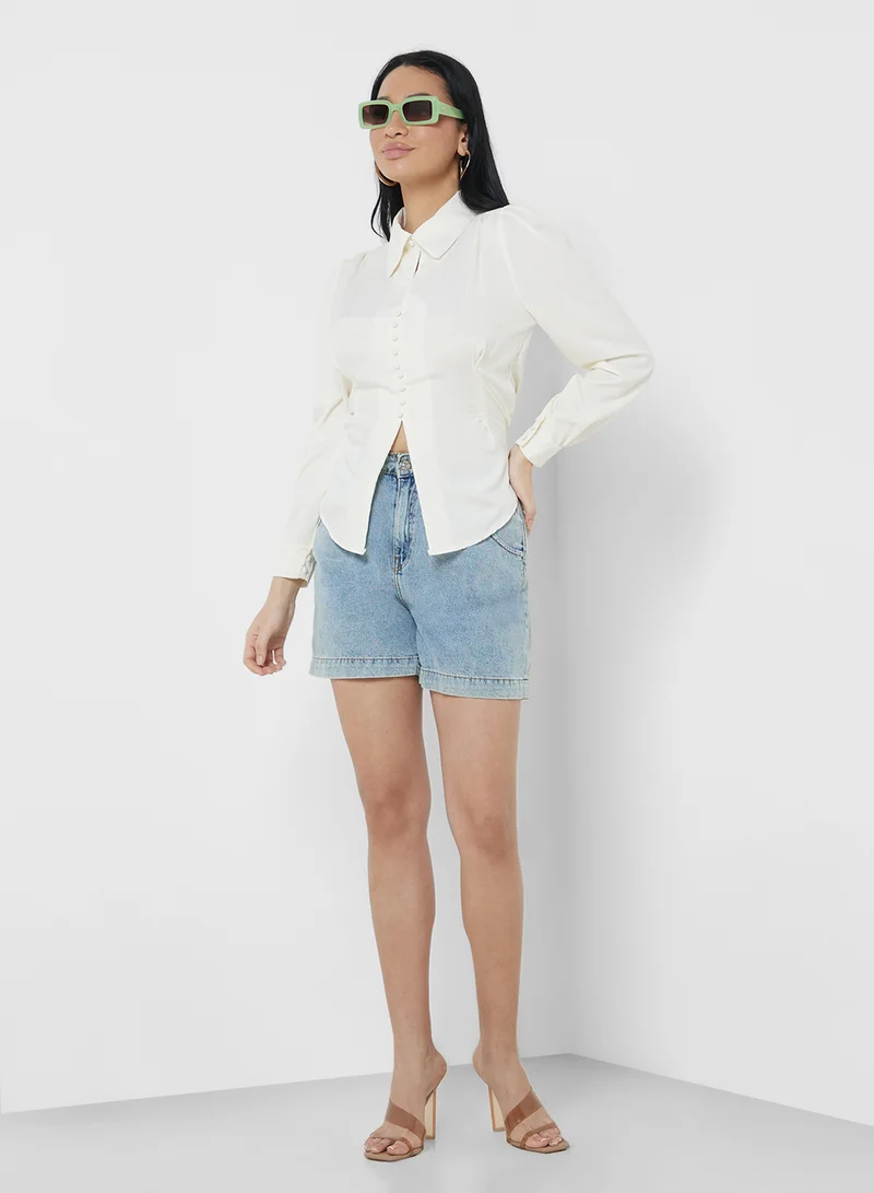 ELLA Puff Sleeve Top
