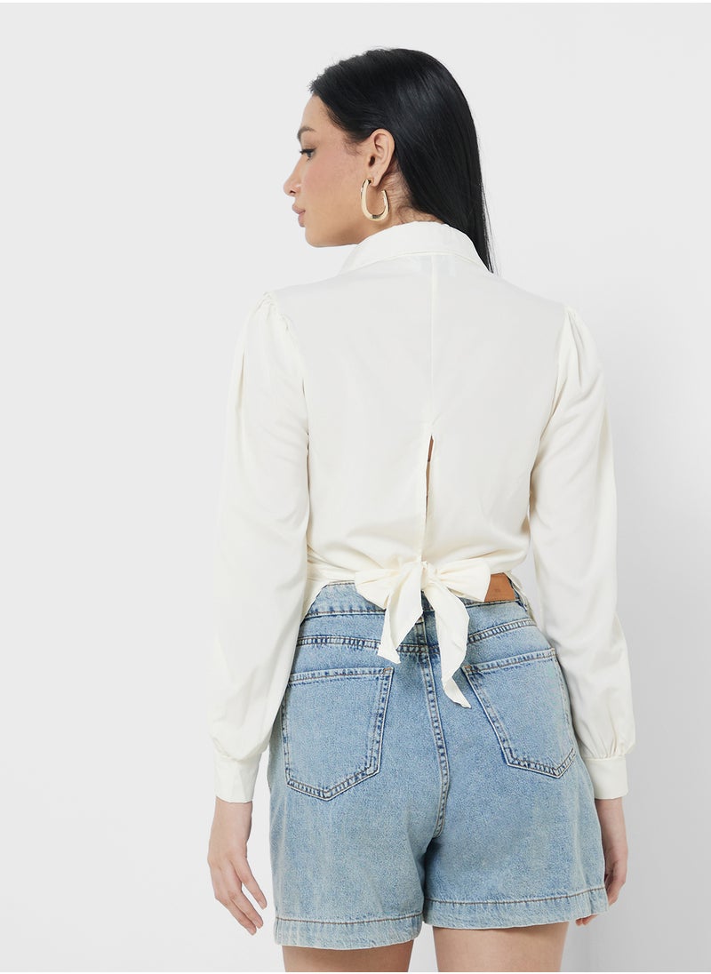 ELLA Puff Sleeve Top  - Image 2