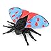 ZHONGXIN MADE Cinnabar Moth Plush Toy Lifelike Blue Cinnabar Moth Stuffed Animals 11in Realistic Soft Big Wings Moth Toys Unique Plush Collection for Kids - Image 3