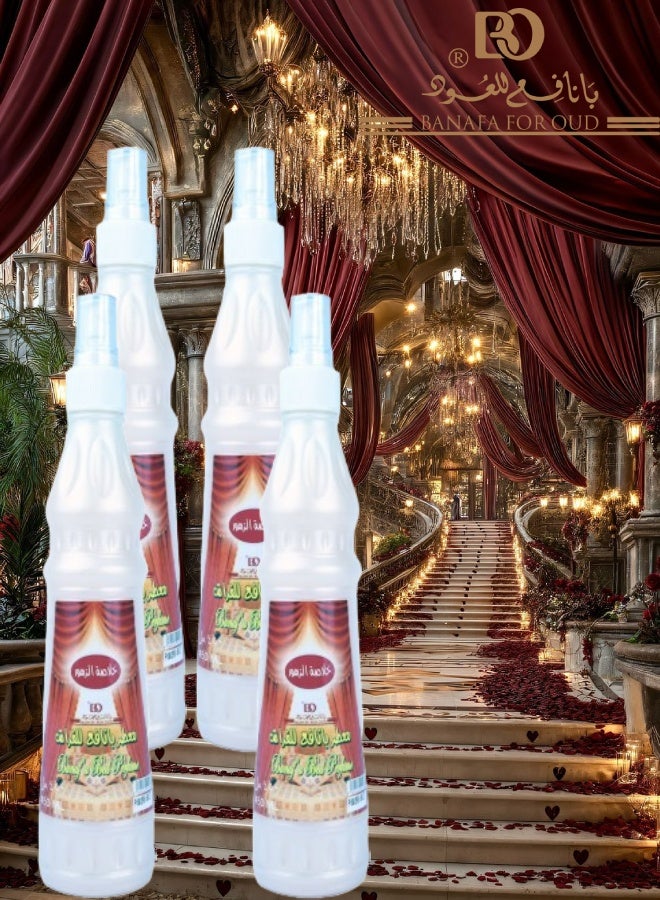 Banafa 4 Pieces Khulasat Alzuhur Mattress Freshener - Image 1