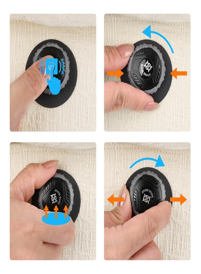 Bebamour Baby Carrier Ergonomic Infant Carrier for 7-32lbs, Adjustable Knob for Baby Hip Healthy Develop, Soft Cotton Infant Carrier,Front and Back Baby Carrier with 2 Teething Pads (White) - Image 5