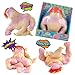 The Orb Factory ORB Hairdo Funkee Monkee Jumbo Squishy Monkey YellowPink 45 lb Stretchy Funky Monkey Giant Squishy Toy Collectible Stretchy Gorilla Splat Monkey Stress Toy and Fidget for Kids and Adults - Image 2