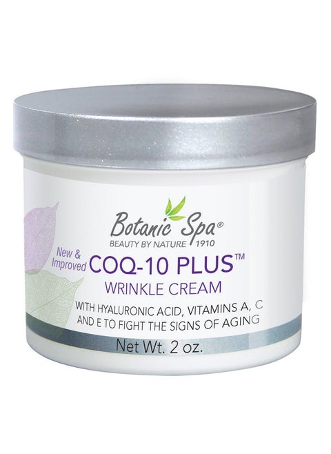 Coq10 Plus Wrinkle Cream With Hyaluronic Acid Vitamins A C & E Helps Diminish The Appearance Of Lines And Wrinkles 2 Oz