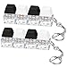 Axlksia 2 Pack Keyboard Fidget Toy Fidget Clicker Keyboard Fidget Keychain Button Fidget Gifts for Adults to Relieve Stress and Pass Time 4in1 F - Image 2