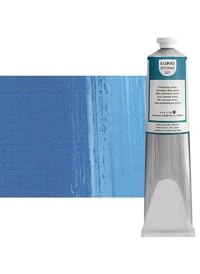 Studio Oil 200ml Premium Quality Oil Paint Cerulean Blue Hue - pzsku/Z2ABC4445CCFC0285BFB2Z/45/_/1736495349/8c2d9db2-6ce5-4f7d-949f-2e261f74b71d