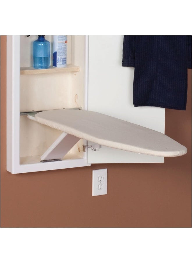 Household Essentials Household Essentials 2015 Stowaway Ironing Board Replacement Pad and Cover  41 x 115  Natural  - Image 3