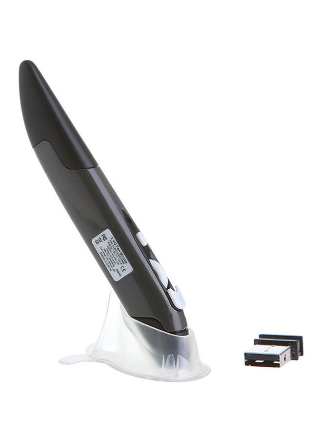 قلم مؤشر بصري USB لاسلكي 2.4 غيغا هيرتز رمادي - Image 1