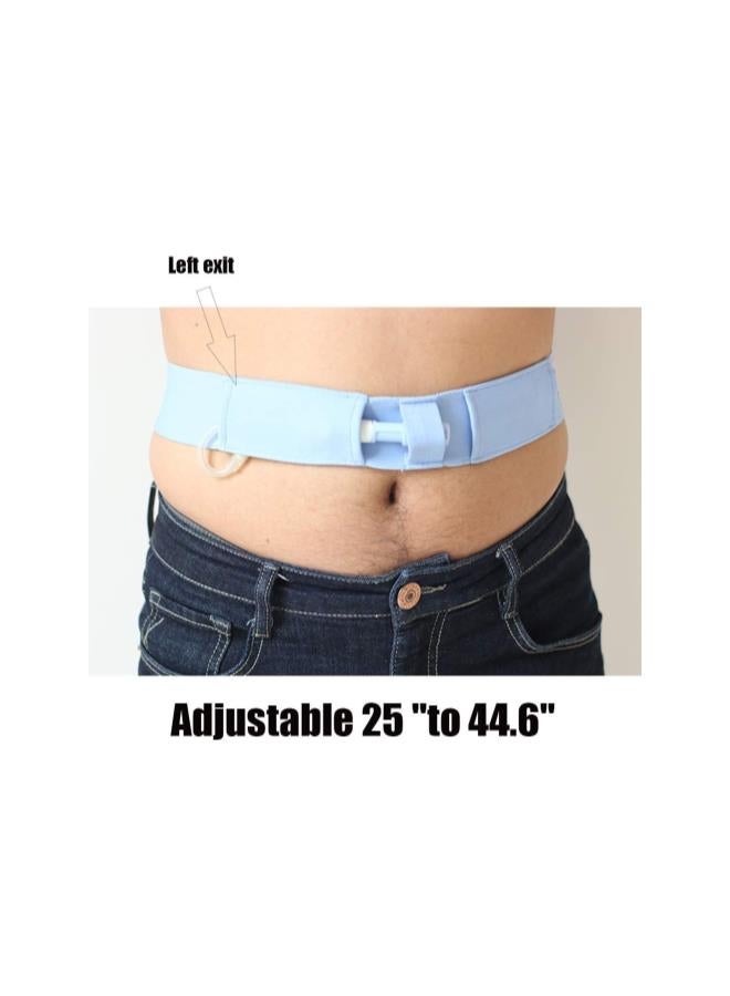 WYBOT G-Tube Holder,Comfortable and Concealment Gastrostomy Tubes Belt,Abdominal Feeding Tubes for Men and Women for Adults,s,1pcs  - Image 2