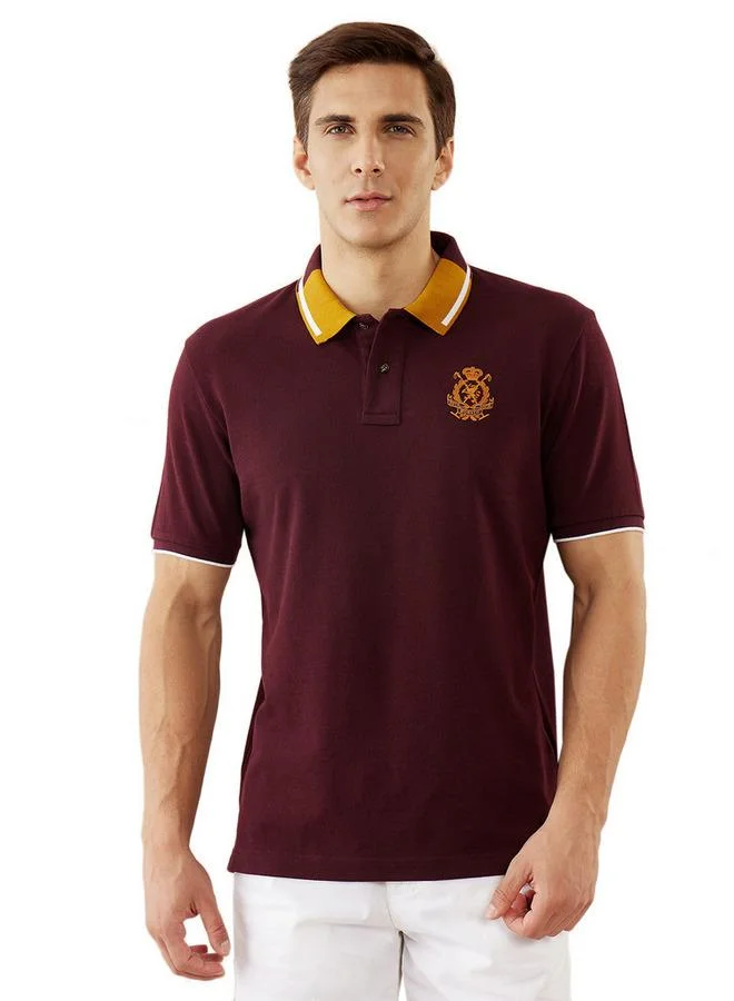 فهرنهايت تيشيرت بولو سادة بأكمام قصيرة من فهرنهايت