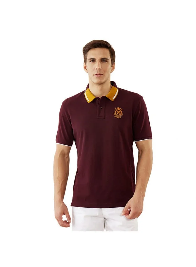 fahrenheit Fahrenheit Solid Polo T-shirt with Short Sleeves
