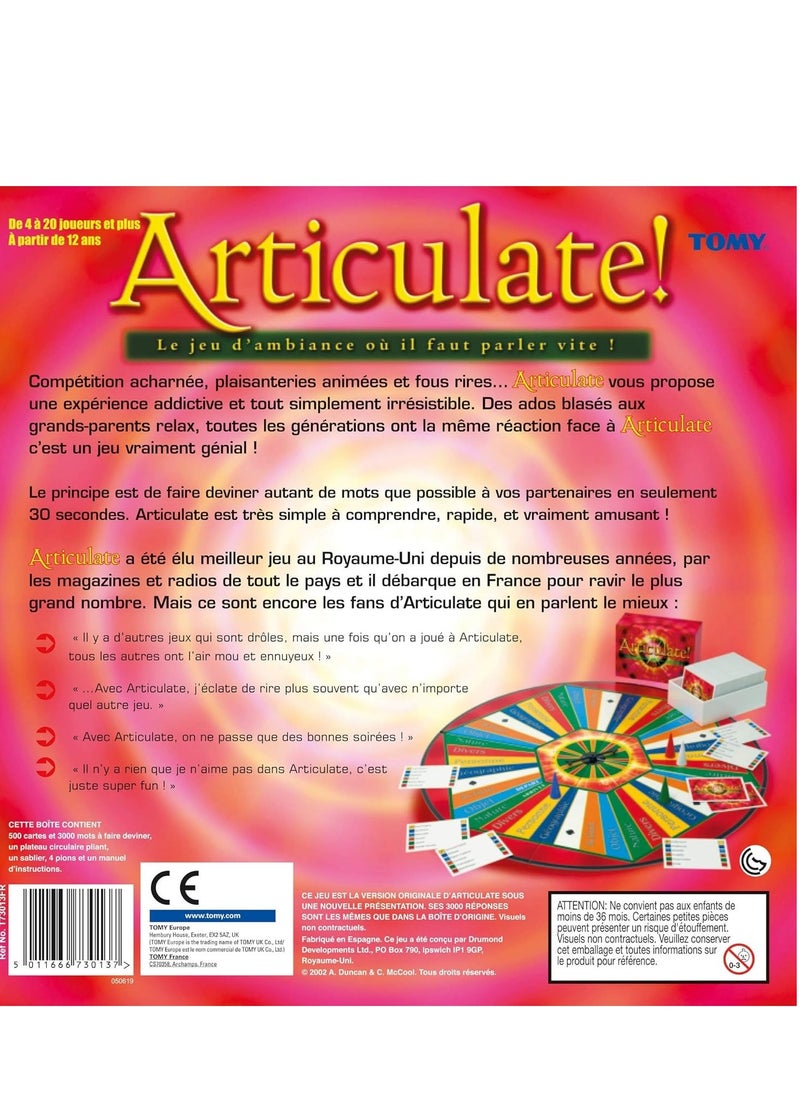 AWALOR - AWALOR Articulate Family Board Game, U.S. Version, Multi (T73073) - Image 1