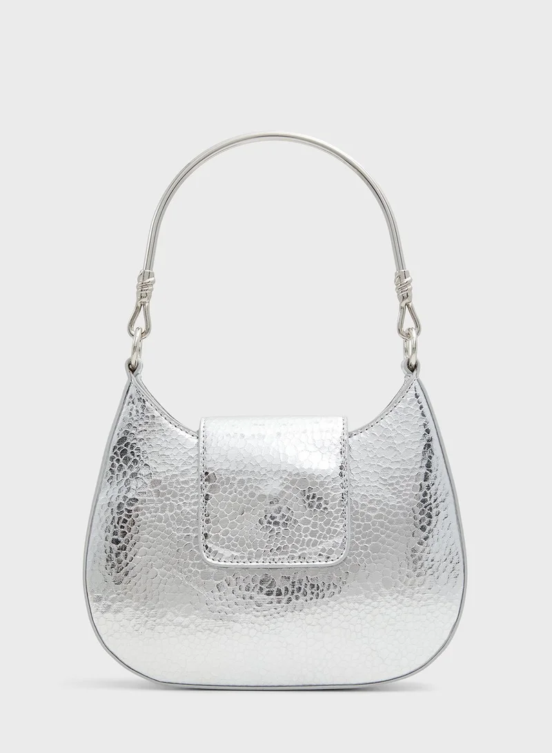 CALL IT SPRING Sparklie Top Handle Crossbody Bag