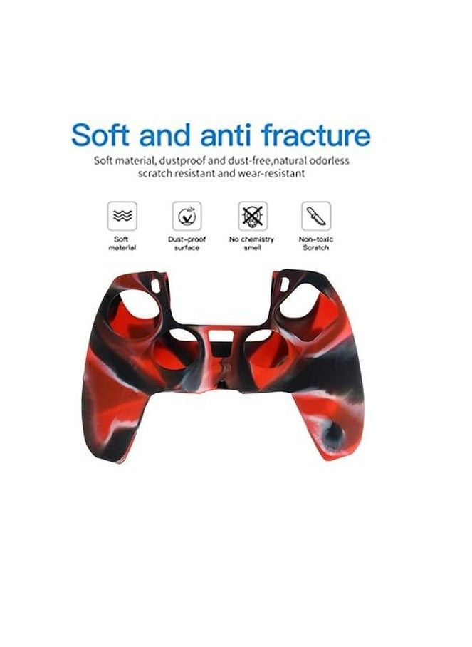 Silicone cover for PS5 controllers, pack of 4, multi-color