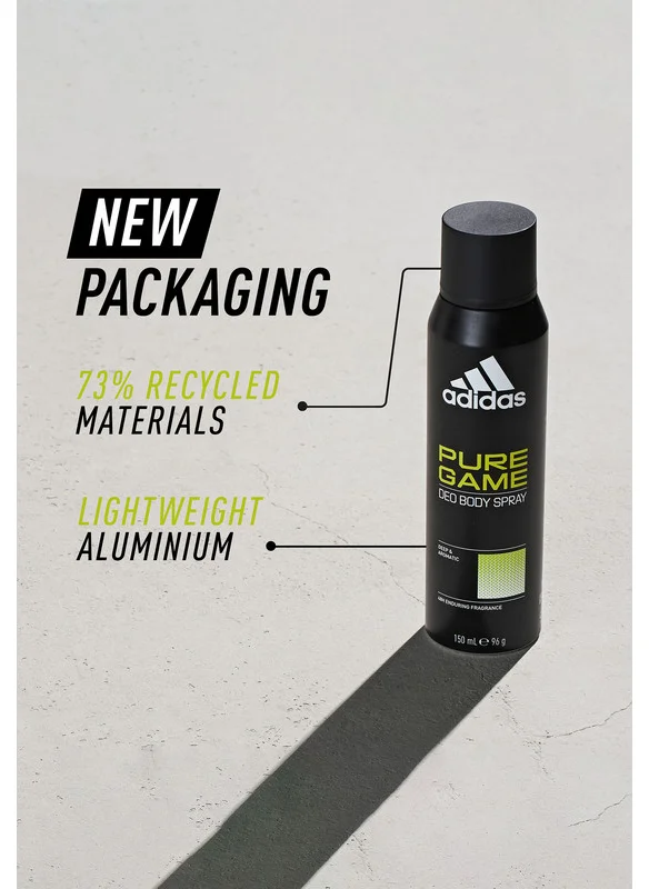 Adidas Pure Game Deodorant Body Spray 150ml