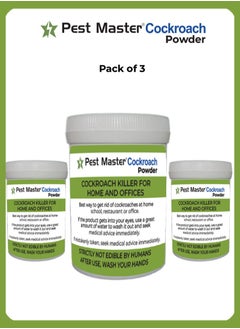 Pest Master Pest Master Cockroach Bait Control Expert Powder Pack of 3 100g 