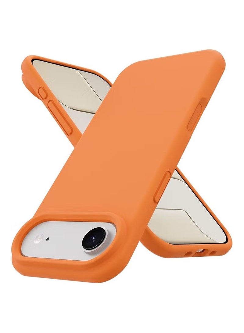 general Premium Liquid Silicone Protective Case for iPhone 17 Air - Vibrant Orange - Image 1