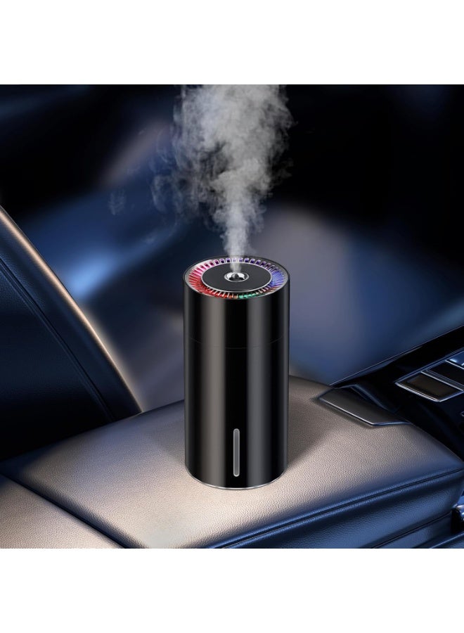 Car Diffuser Humidifier With Colorful LED Light, 260ml USB Mini Humidifier For Car, Office And Bedroom, Essential Oil Diffuser With Auto Shut Off, Quiet Ultrasonic Mist Technology And Dual Spray Modes - Image 5