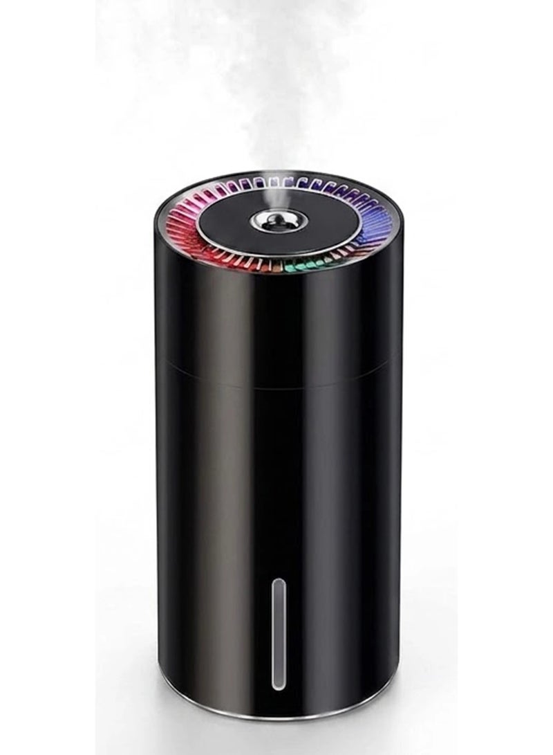Car Diffuser Humidifier With Colorful LED Light, 260ml USB Mini Humidifier For Car, Office And Bedroom, Essential Oil Diffuser With Auto Shut Off, Quiet Ultrasonic Mist Technology And Dual Spray Modes - Image 1