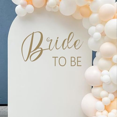 VANGNING Bride to Be Decal - Bride to Be & Party Decorations, Decor for Sign & Backdrop - Image 1
