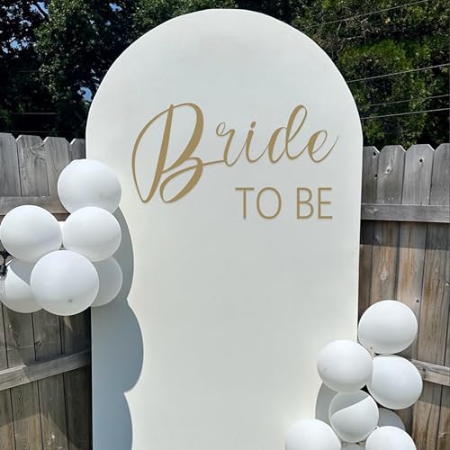 VANGNING Bride to Be Decal - Bride to Be & Party Decorations, Decor for Sign & Backdrop - Image 4