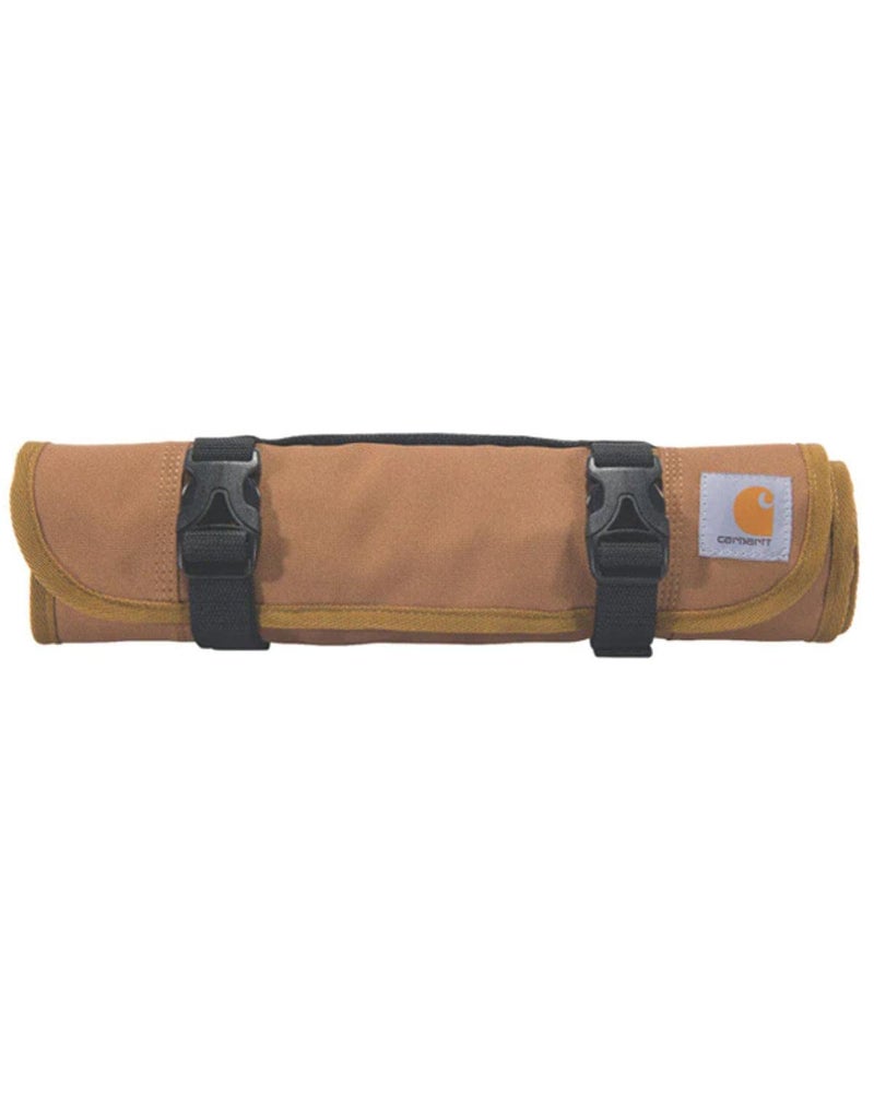Carhartt Unisex 18-Pocket Utility Tool Roll Brown One Size - Image 1