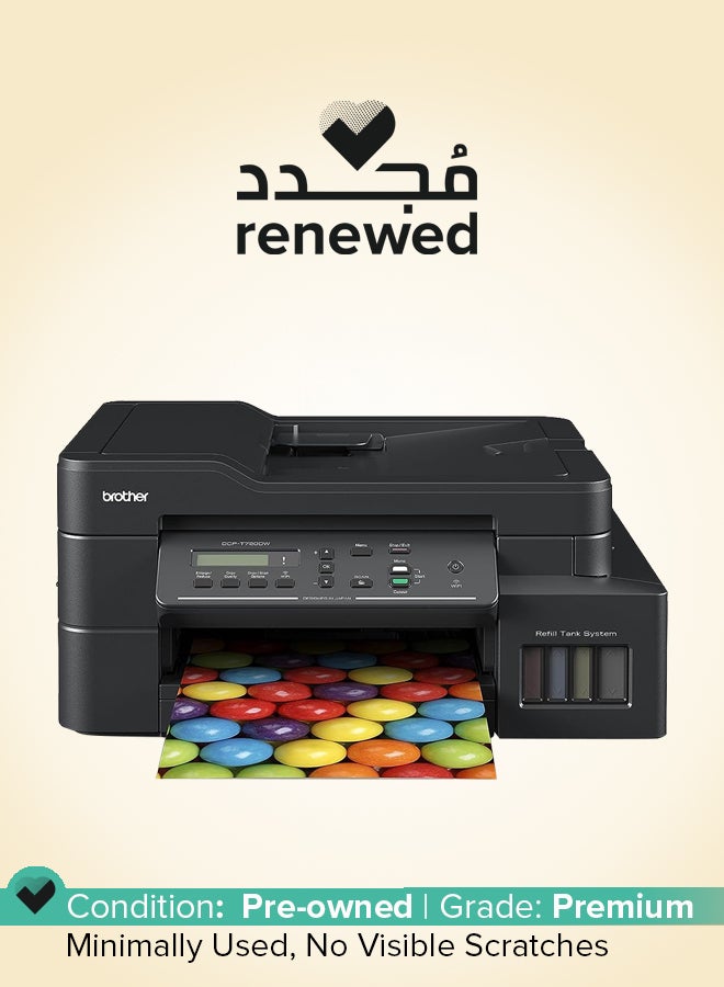 بروذر Renewed - Wireless All In One Ink Tank Printer Black - Image 1