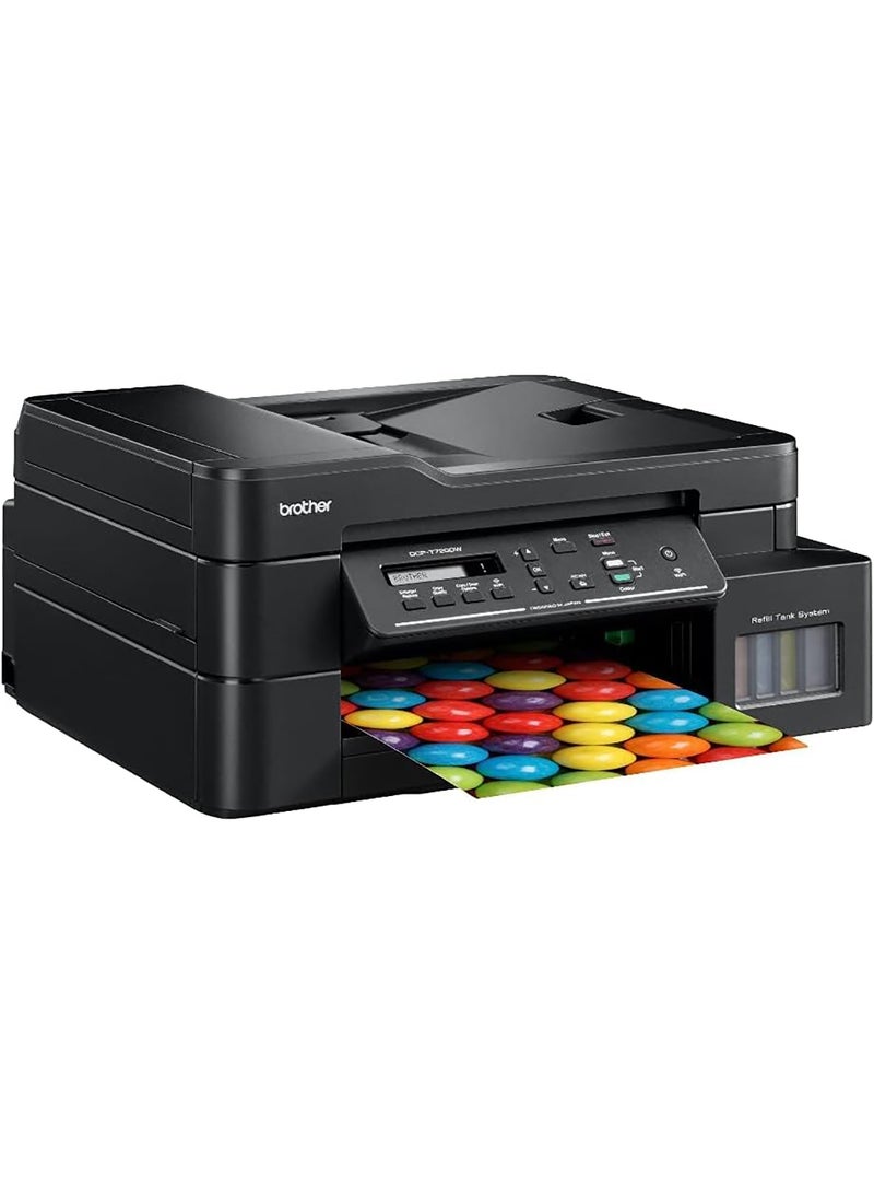 بروذر Renewed - Wireless All In One Ink Tank Printer Black - Image 5