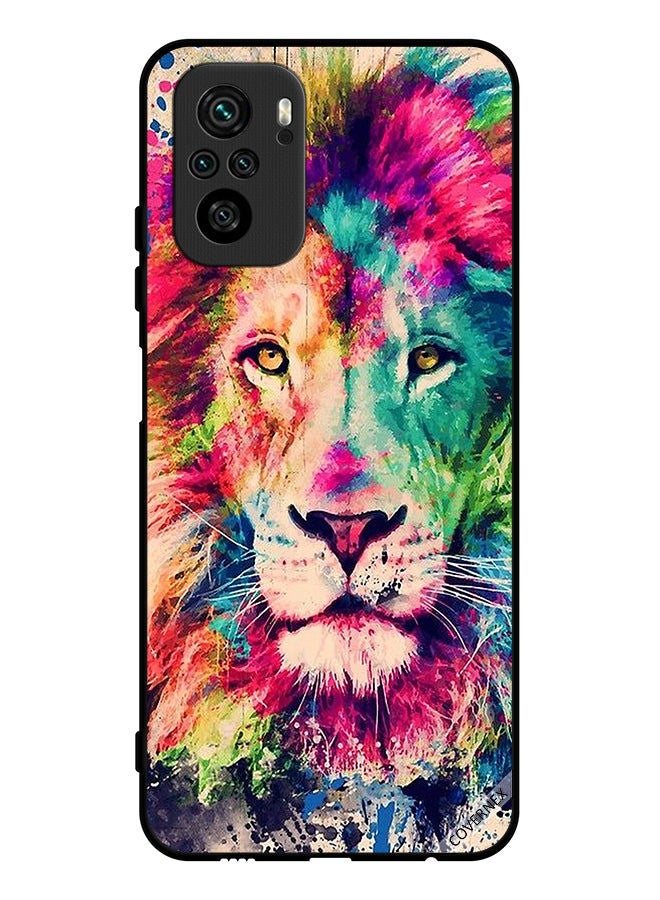 Covernex Protective Case Cover For Poco M5s 4G Lion Paint Art - Image 1