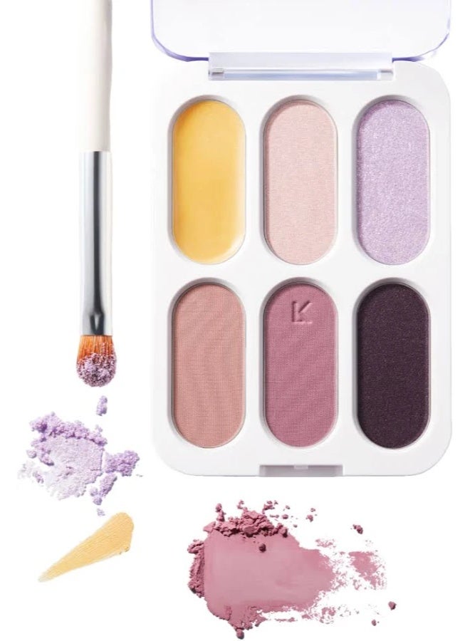 Laka Forever6 Eye Palette 02 Attention 7g - Image 4