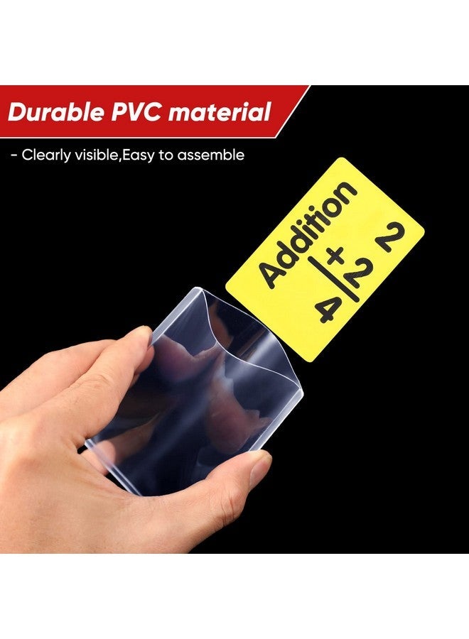 Eersida 550 Clear Plastic Card Sleeves - 3 x 4 Inches, Protective Holders for Baseball, Sports, Trading & Game Cards - Image 3