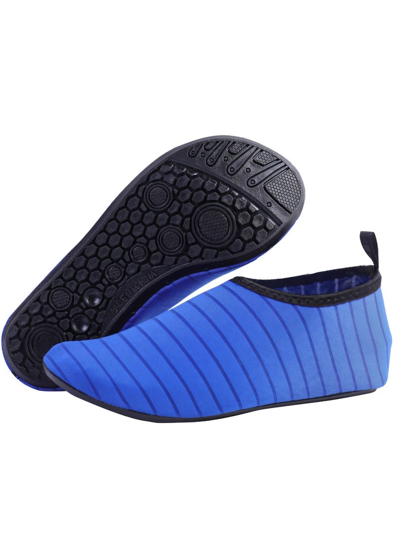Quick-Dry Water Shoes For Men, Women & Kids - Non-Slip Thermoplastic Rubber Sole, Lightweight Beach Swim Shoes For Pool, Surf, Snorkeling, Yoga - Image 1