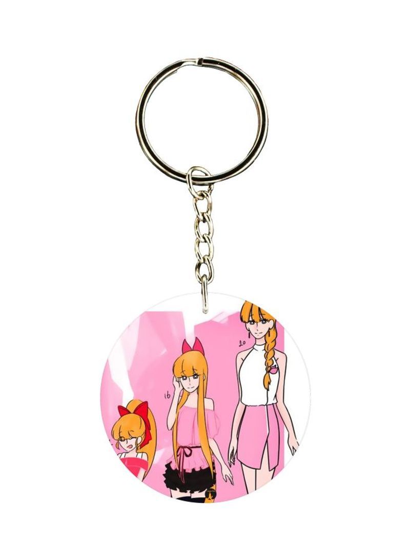 RKN Single Sided Character Printed Keychain
