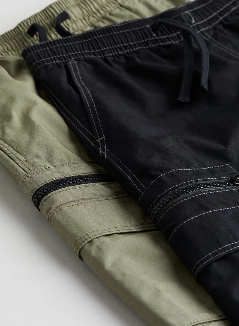 اتش اند ام 2-Pack Loose Fit Cargo Trousers