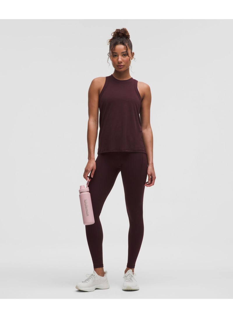 lululemonStainless steel sports vacuum insulated water bottle, suitable for holding water, iced tea, hot tea, etc., with a capacity of 710 milliliters - Image 2