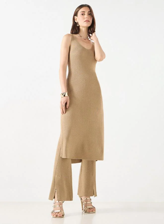 Iconic Iconic Ribbed Leggings with Flexi Waist