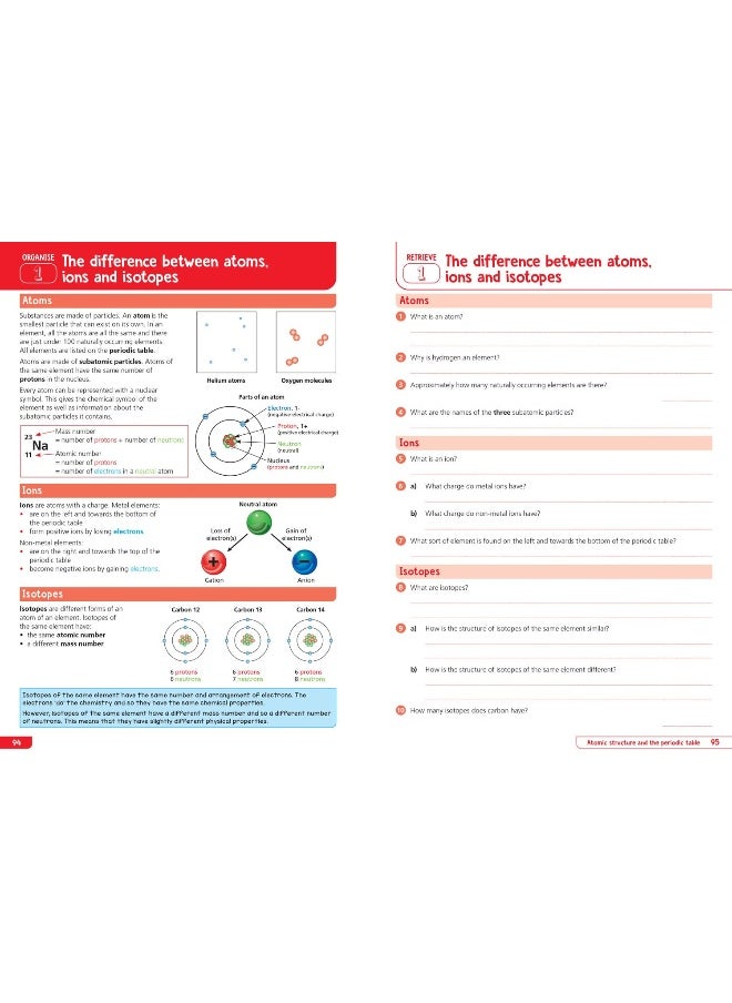 AQA GCSE 9-1 Combined Science Trilogy Foundation Organise and Retrieve Your Knowledge