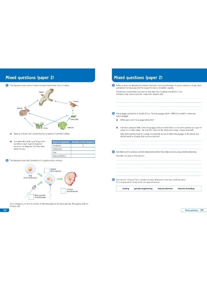null - AQA GCSE 9-1 Combined Science Trilogy Foundation Organise and Retrieve Your Knowledge - Image 1
