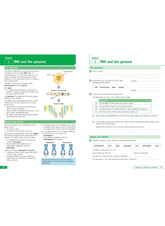 null - AQA GCSE 9-1 Combined Science Trilogy Foundation Organise and Retrieve Your Knowledge - Image 1