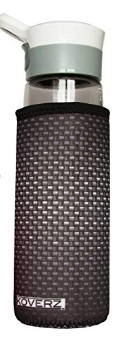 Koverz Neoprene 24-30 oz Water Bottle Insulator Cooler Coolie - Carbon Fiber - Image 1