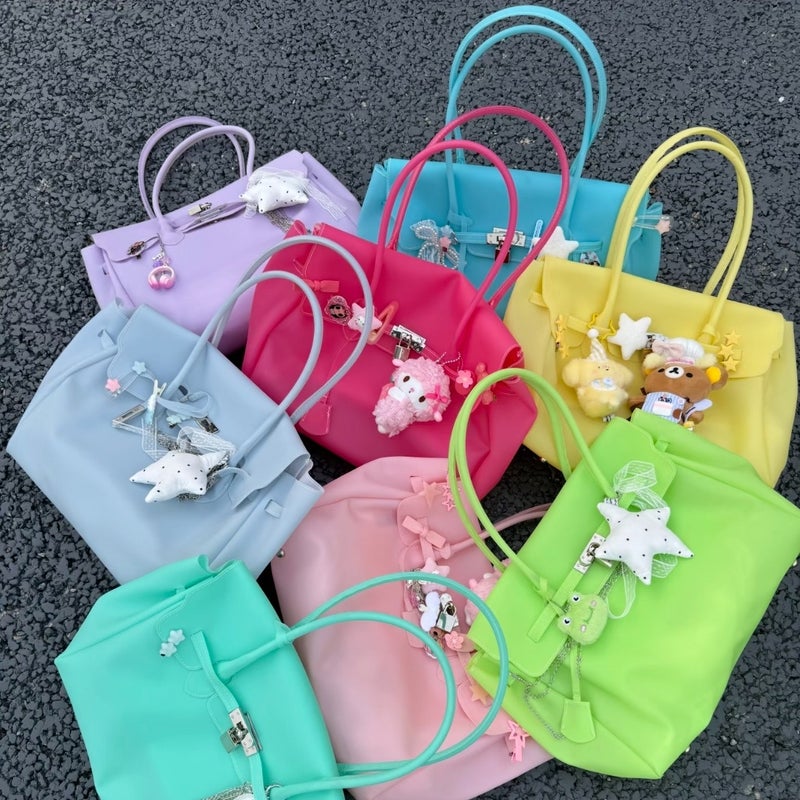 Jellyfirkin Summer Jelly Bag Medium Shoulder Tote - Image 1
