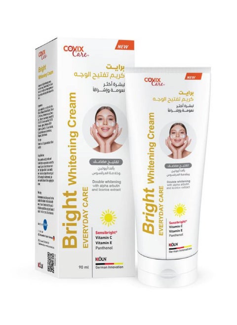 Bright Whitening Cream With Alpha Arbutin And Licorice Extract 90ml