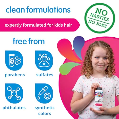 SO COZY SoCozy Curl Conditioner | For Kids Hair | Softens, Restores Bounce and Shine | No Parabens, Sulfates, Synthetic Colors or Dyes, Sweet-Crème, 10.5 Fl Oz - Image 5