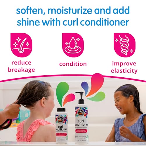 SO COZY SoCozy Curl Conditioner | For Kids Hair | Softens, Restores Bounce and Shine | No Parabens, Sulfates, Synthetic Colors or Dyes, Sweet-Crème, 10.5 Fl Oz - Image 2