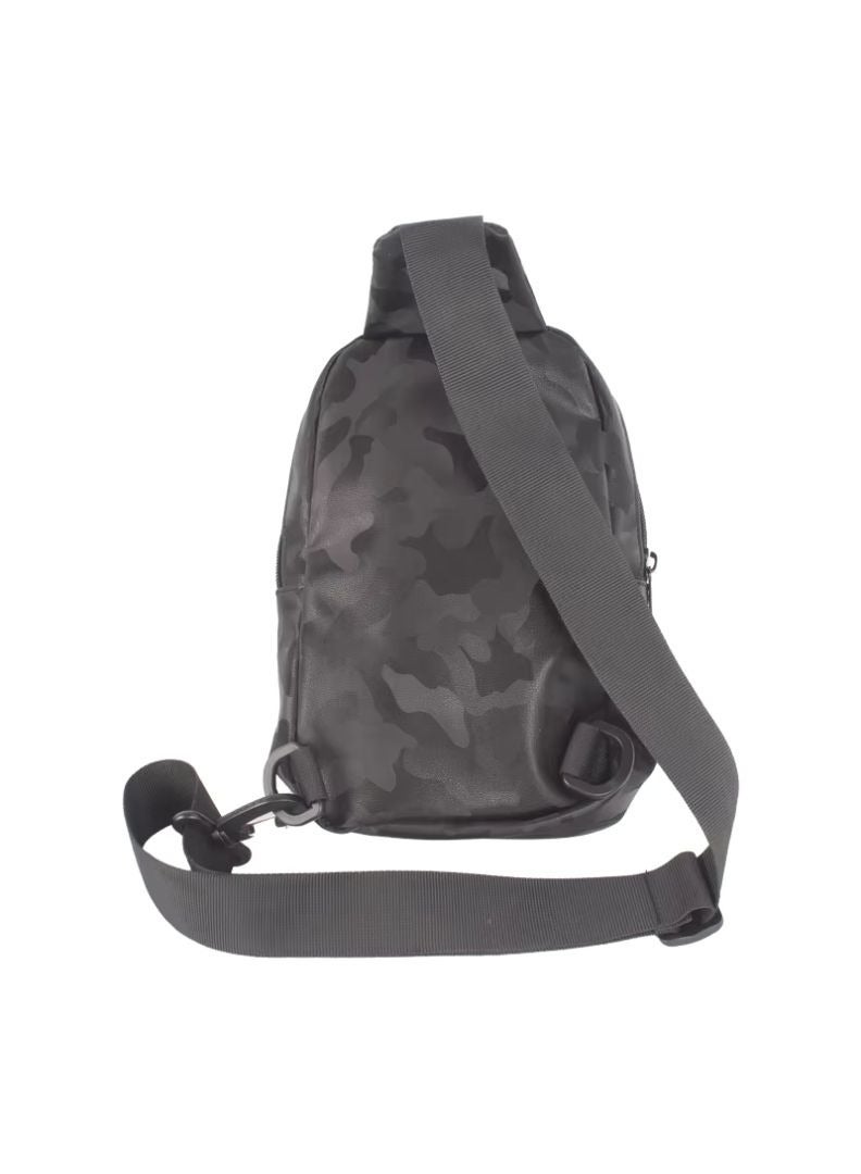 Portable Bluetooth Speaker Bag with RGB Lights & USB Charging – 10W Outdoor Crossbody Chest Backpack with TF/USB/FM Support – M802 Black - Image 4