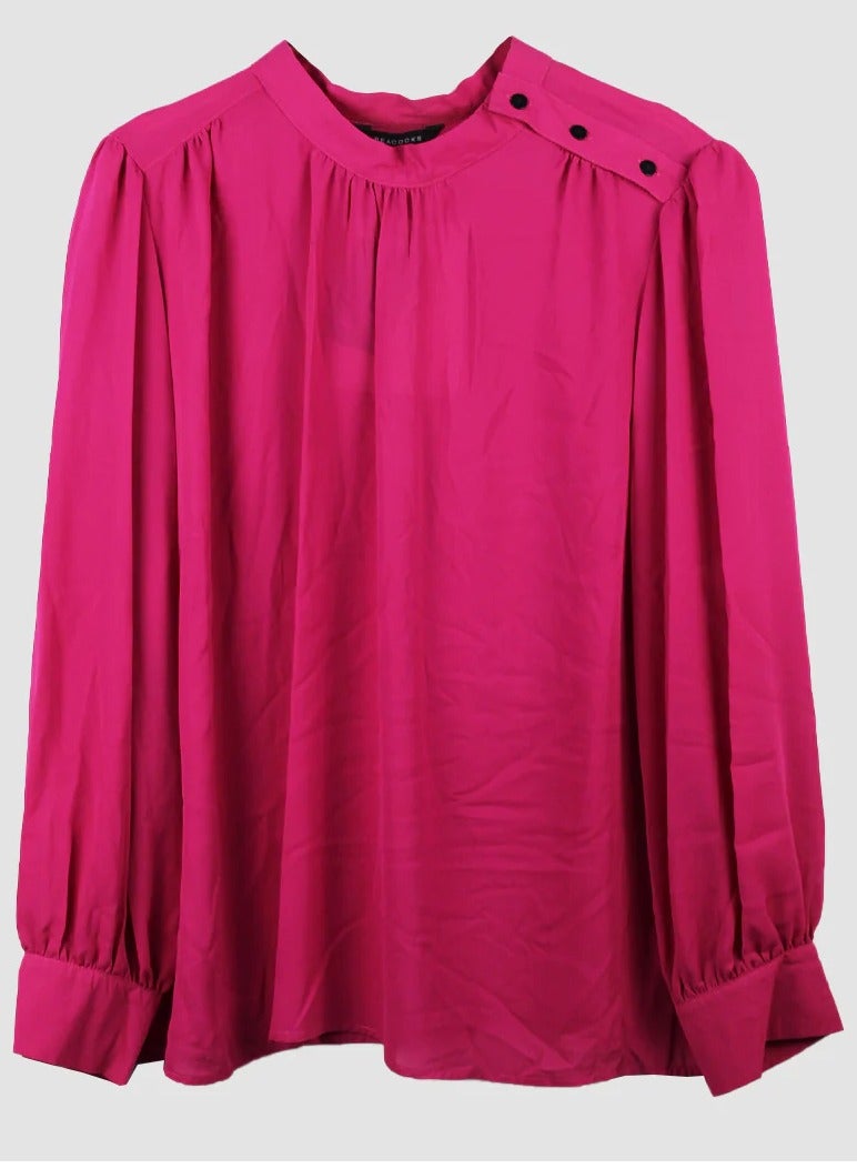 SK1 Fashion Women Magenta Pullover Top 