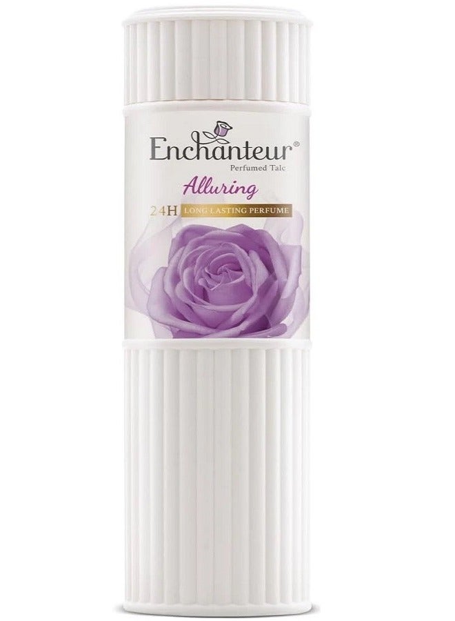 Enchanteur Alluring Talc, Fragrance Powder, 125g - Image 1